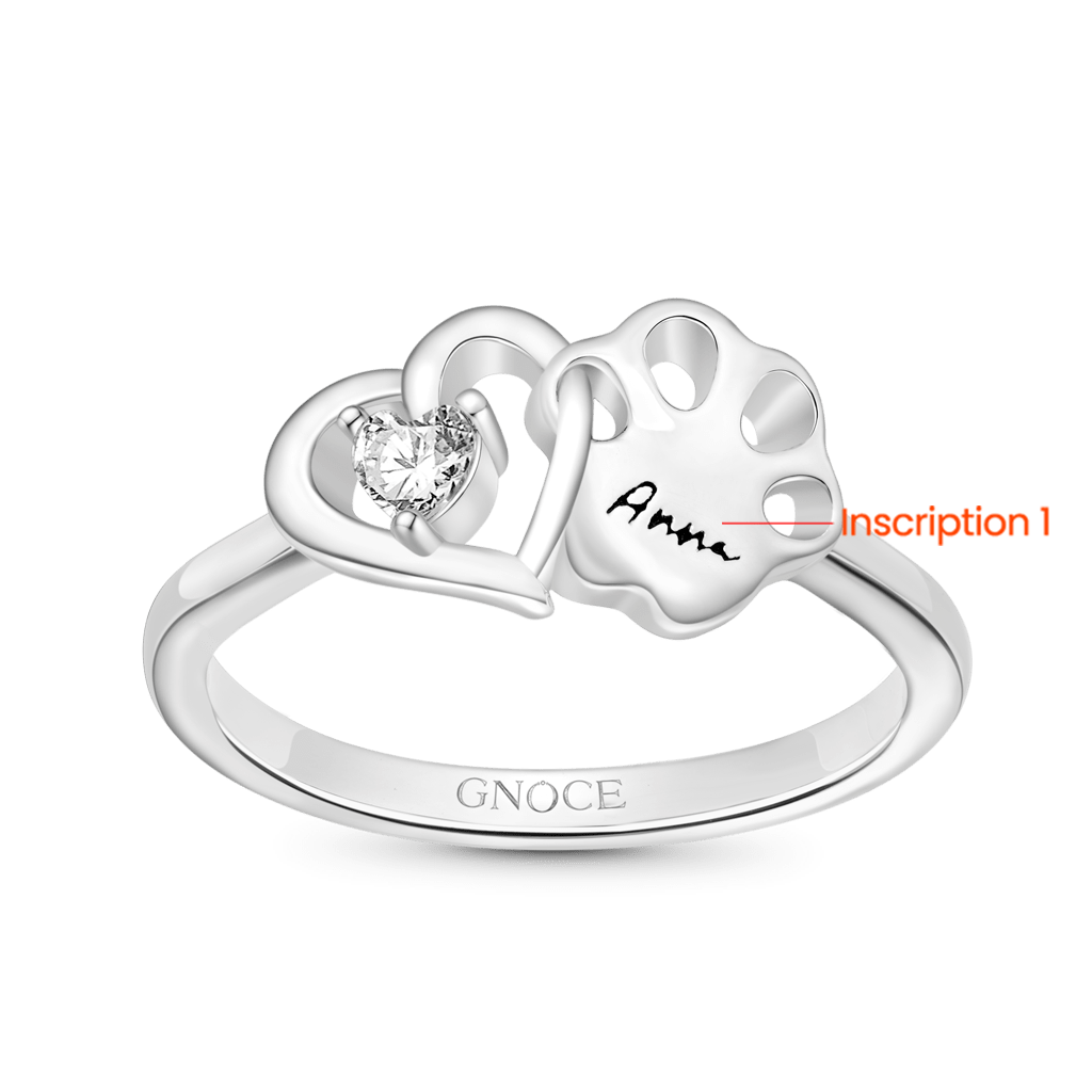Love Pet Engravable Ring image number 1