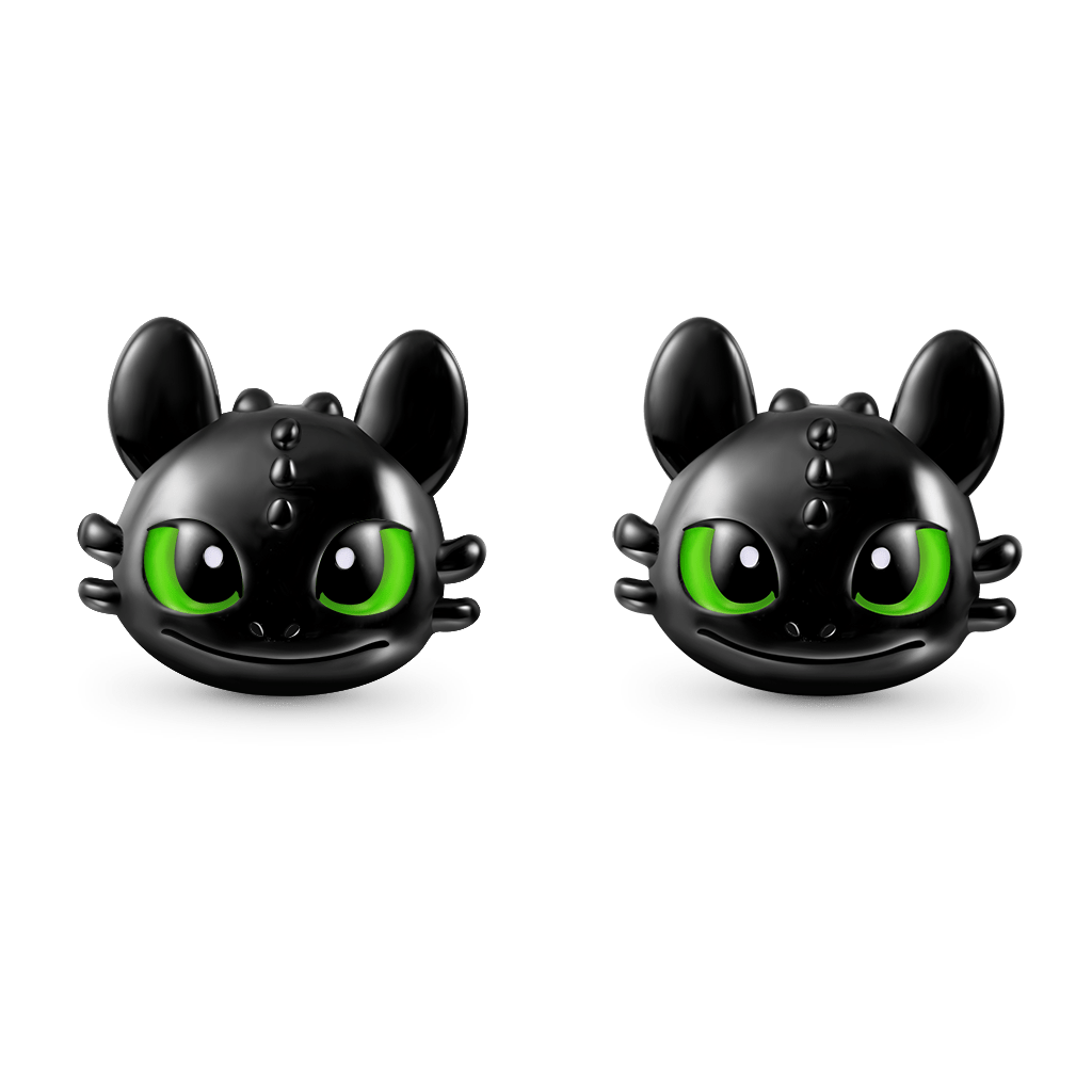 Cool Toothless Stud Earrings image number 0