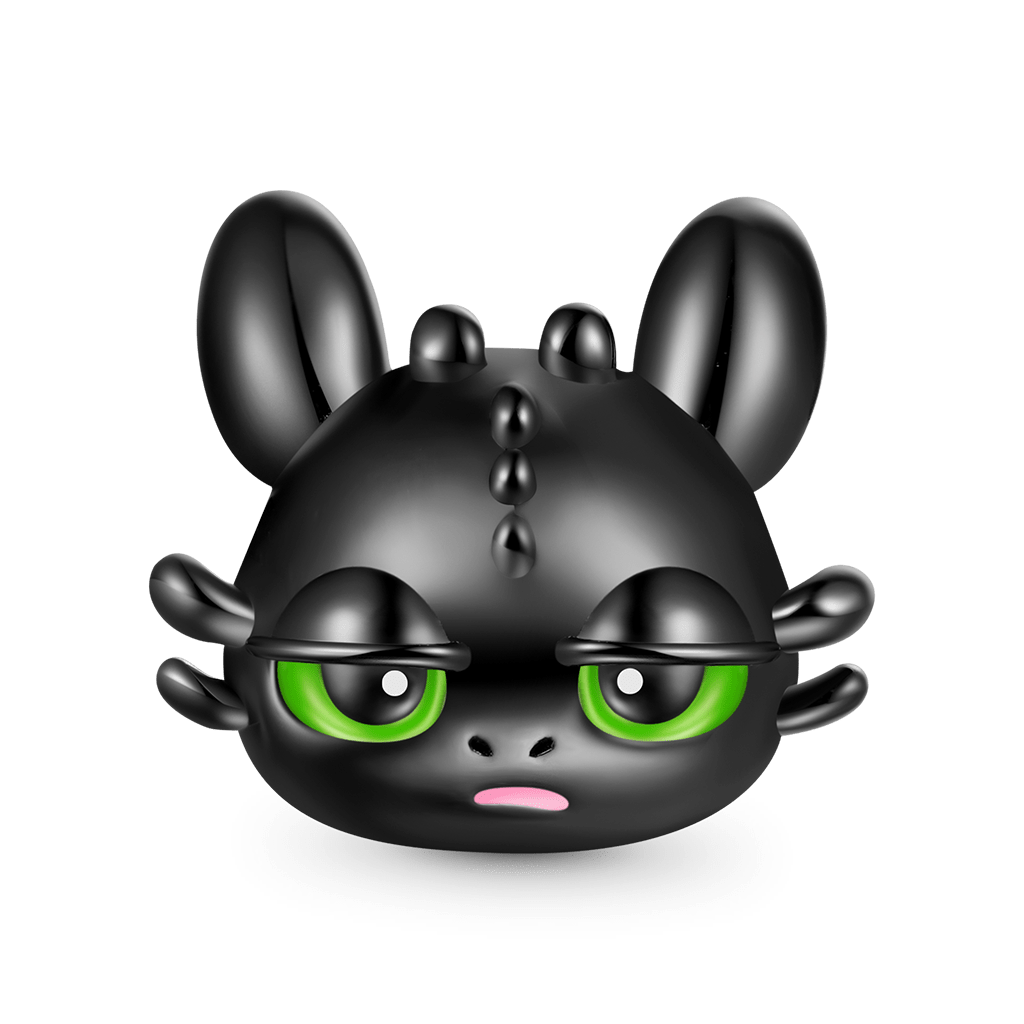 Aloof Toothless Stopper Charm image number 0