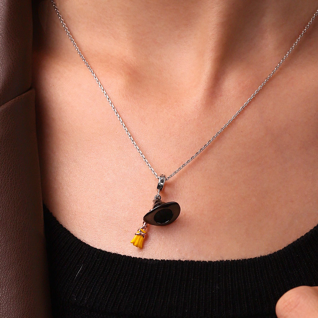 Wicked Elphaba's Hat & Broom Pendant image number 5