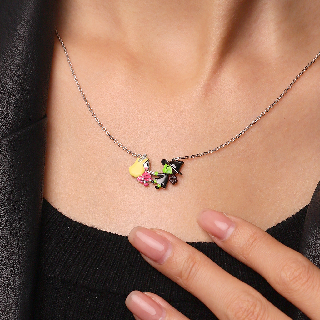 Wicked Elphaba & Glinda Necklace image number 4