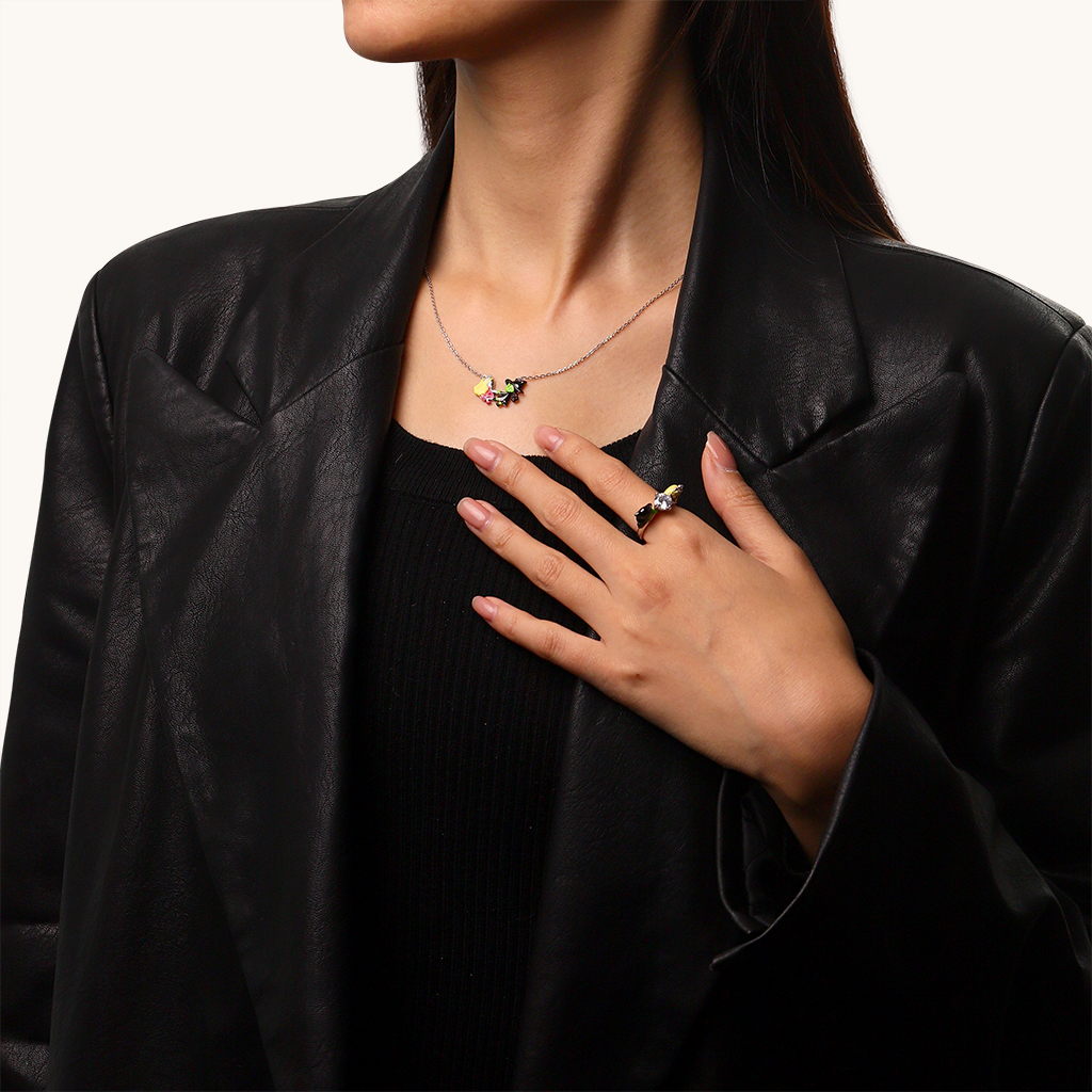 Wicked Elphaba & Glinda Necklace image number 3