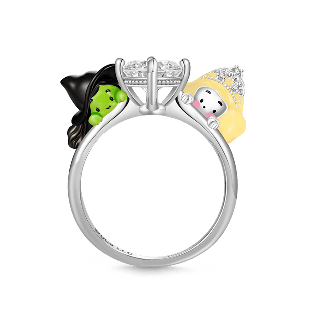 Wicked Elphaba & Glinda Ring image number 0