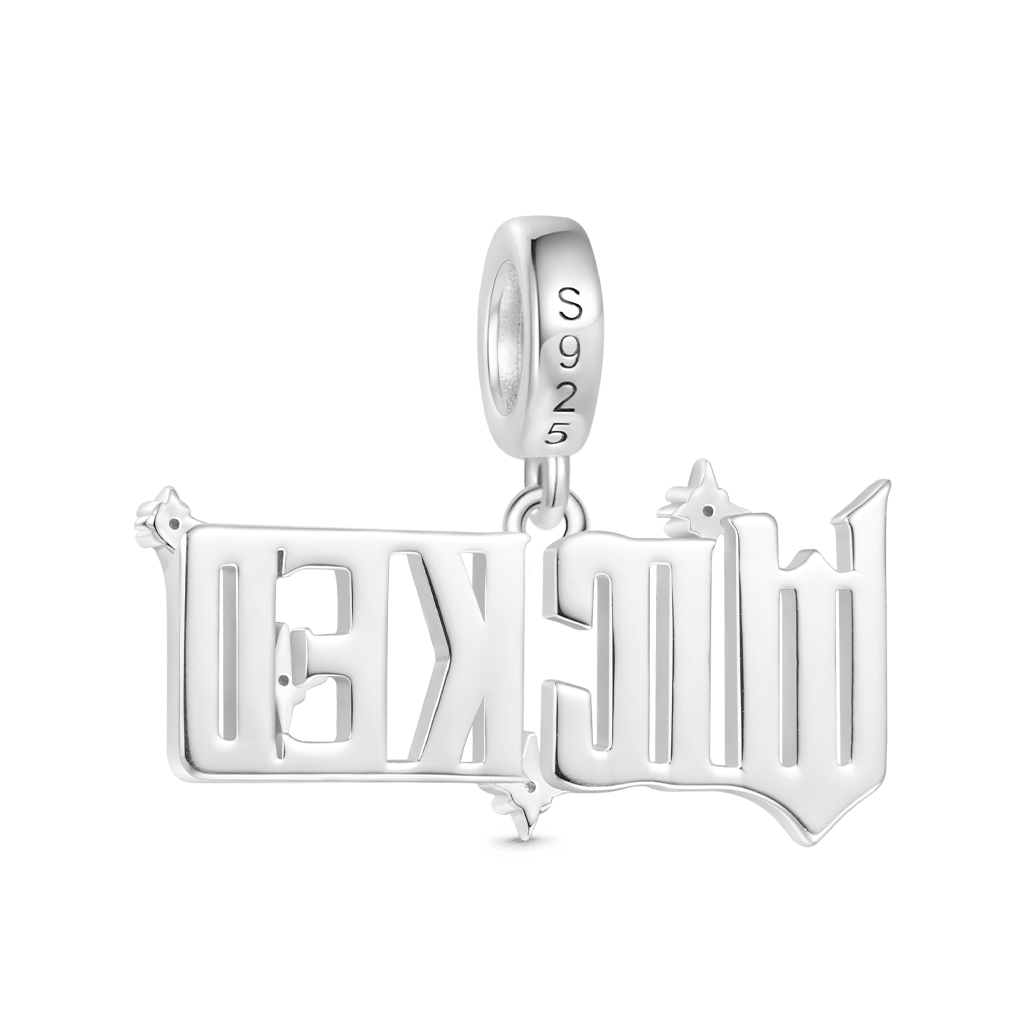 Wicked Official Logo Letter Pendant image number 1