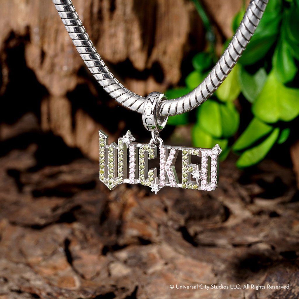 Wicked Official Logo Letter Pendant image number 2