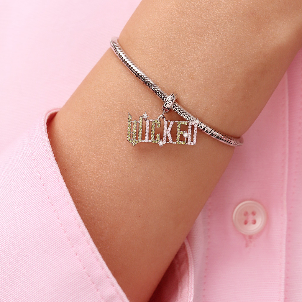 Wicked Official Logo Letter Pendant image number 5