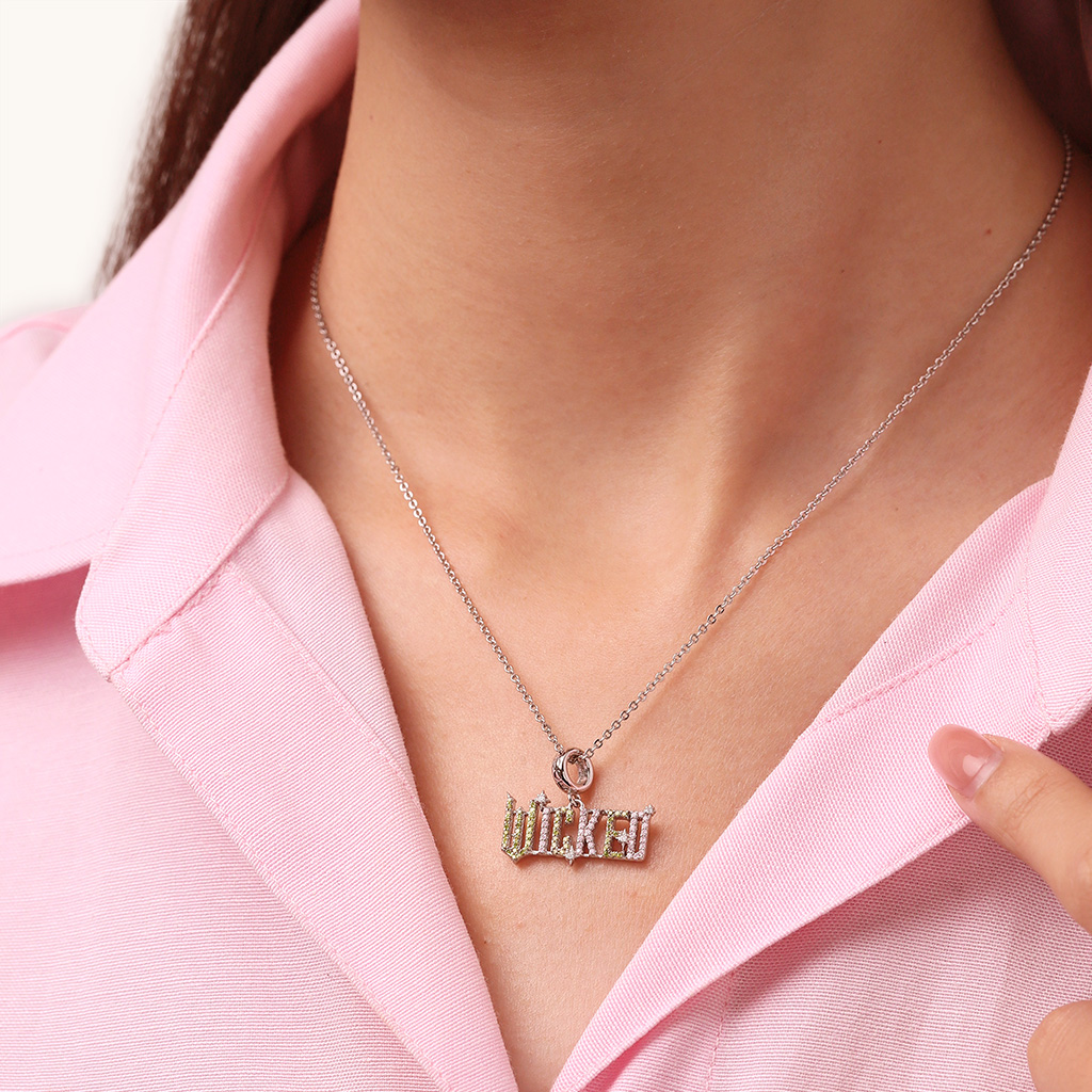 Wicked Official Logo Letter Pendant image number 4