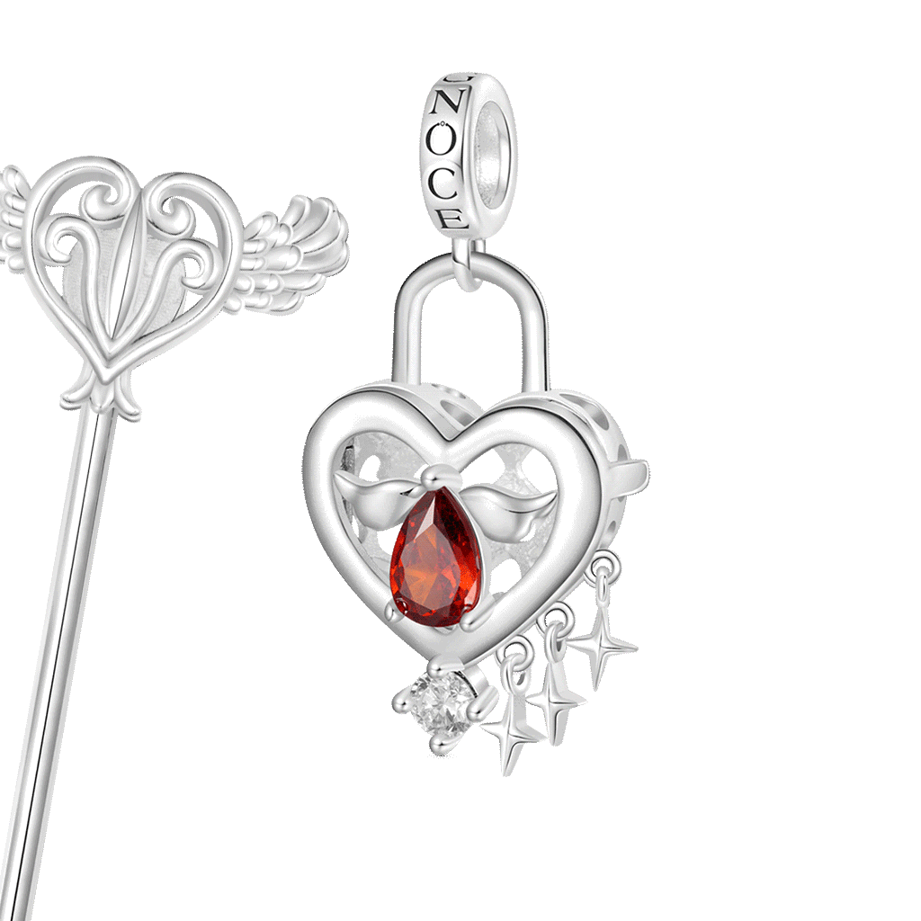 Love Lock LED Light Up Pendant image number 0