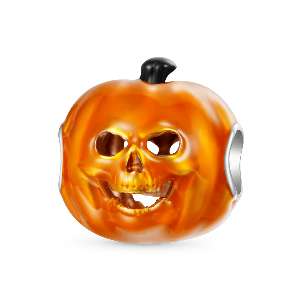 Horror Pumpkin Head Charm image number 0