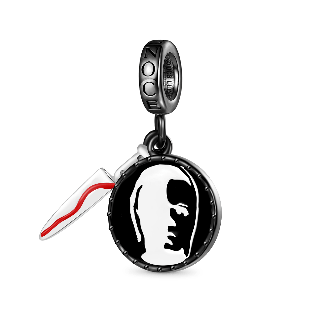 Michael Myers Silhouette Head Pendant image number 0