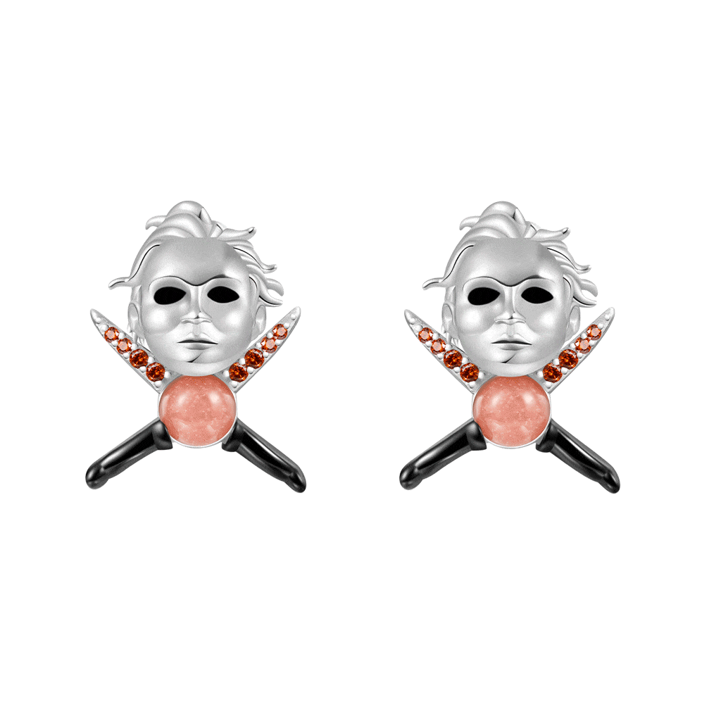 Michael Myers Stud Earrings image number 0