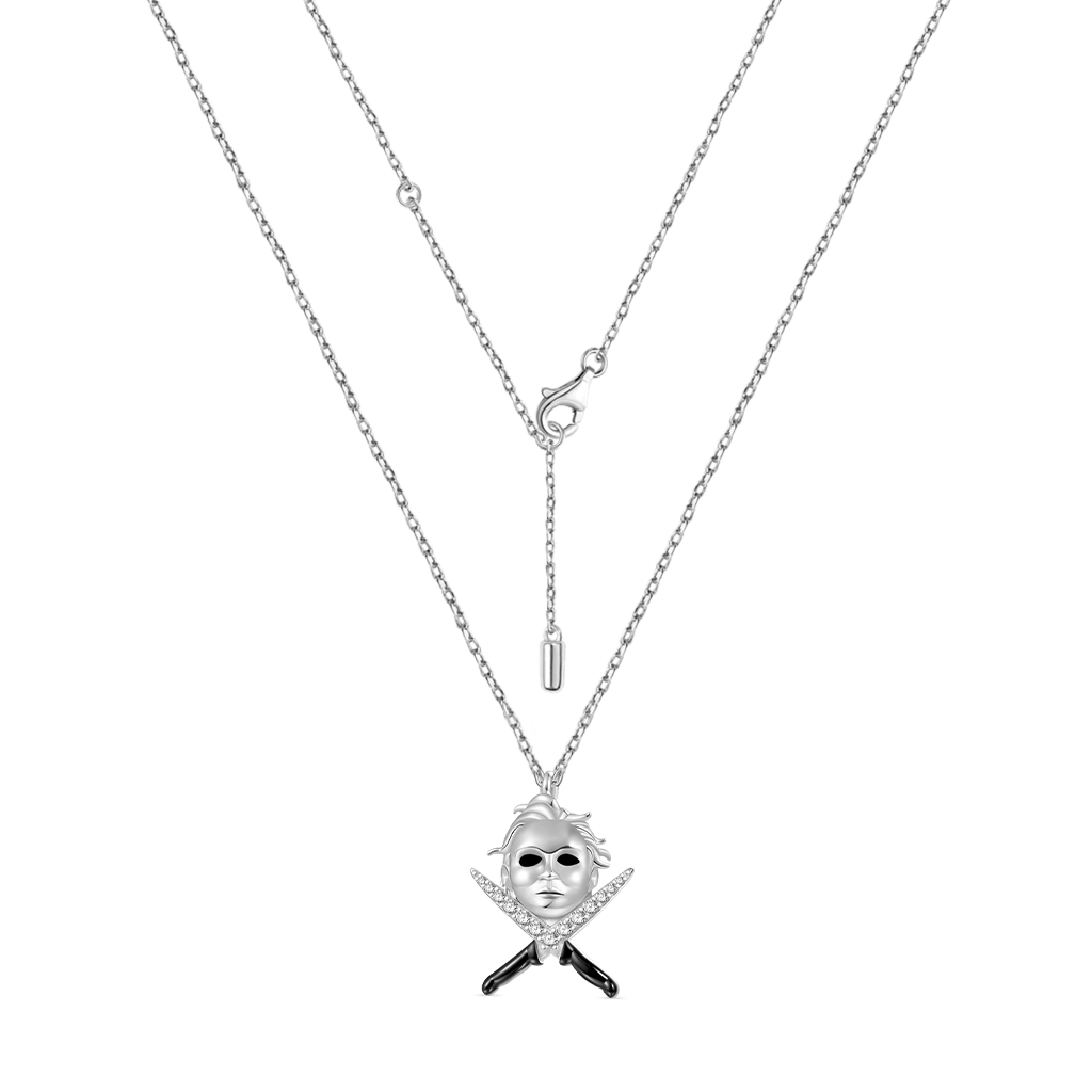 Michael Myers and Knife Necklace image number 2