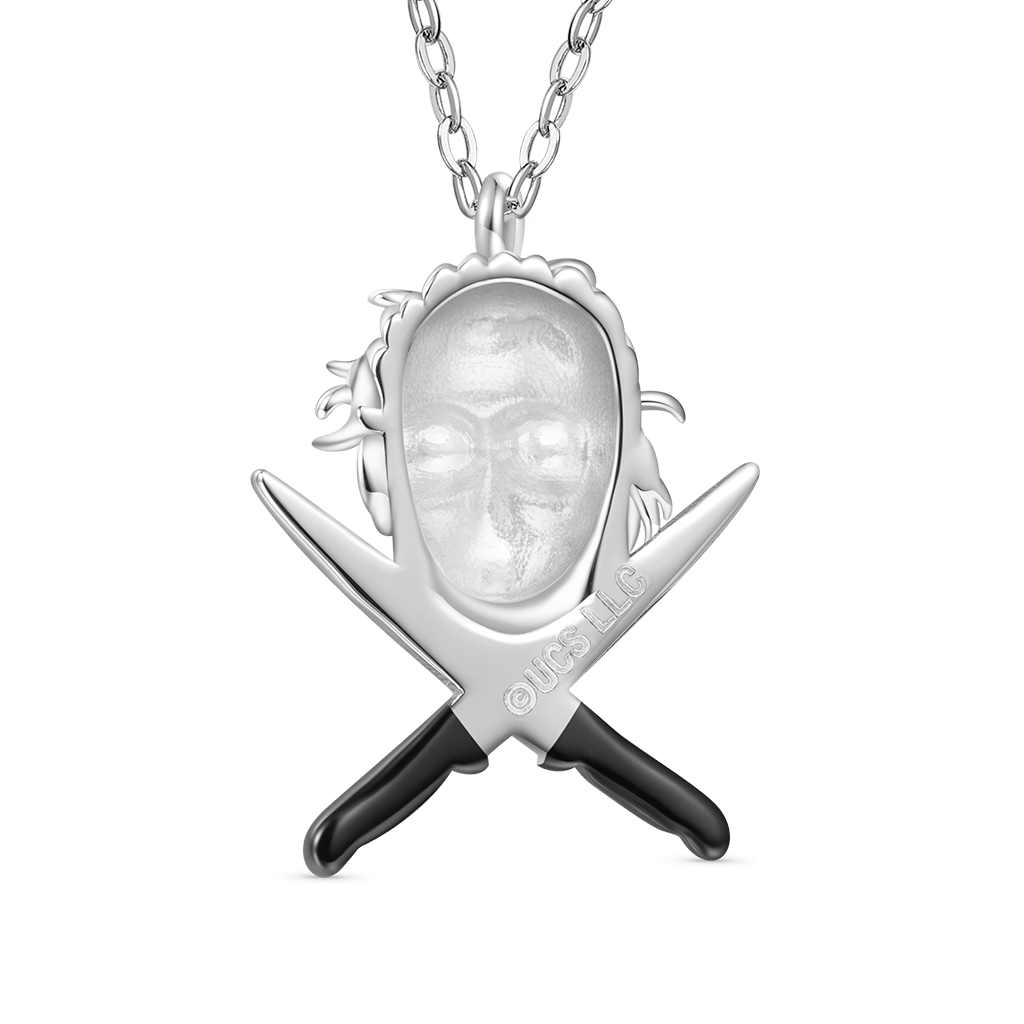 Michael Myers and Knife Necklace image number 1