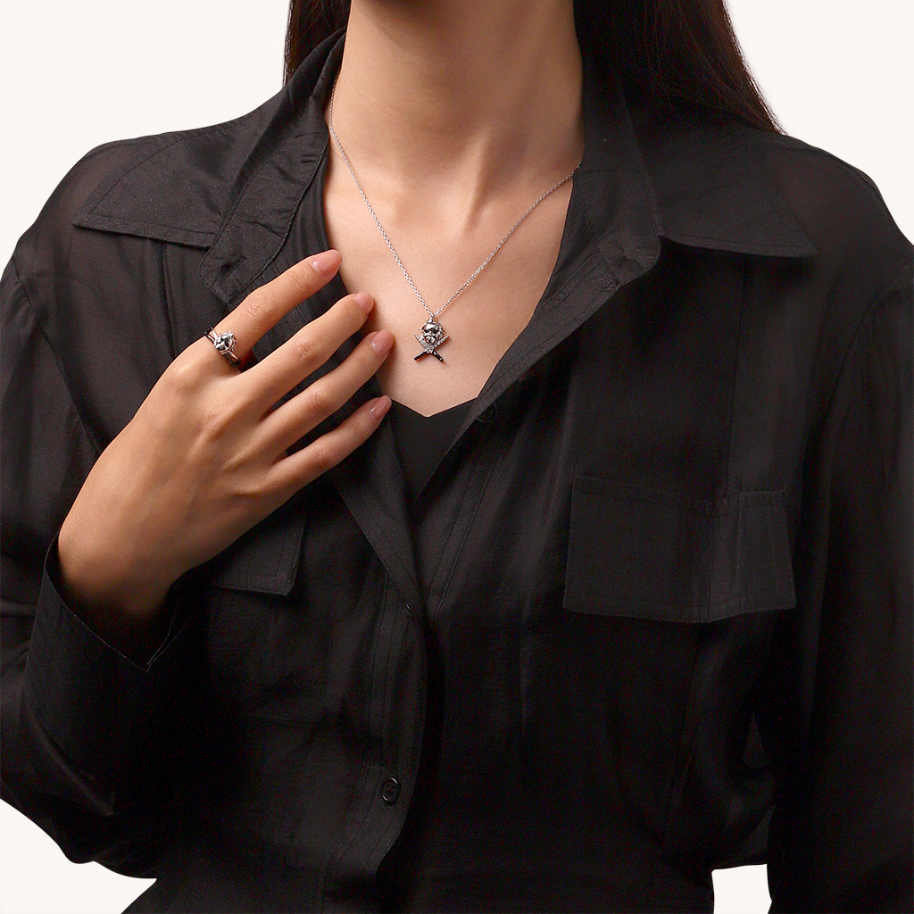 Michael Myers and Knife Necklace image number 4