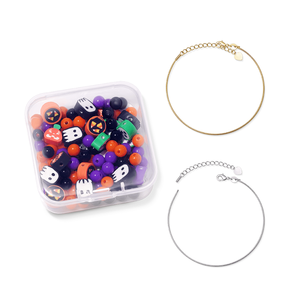 Halloween DIY Beaded Bracelet image number 1