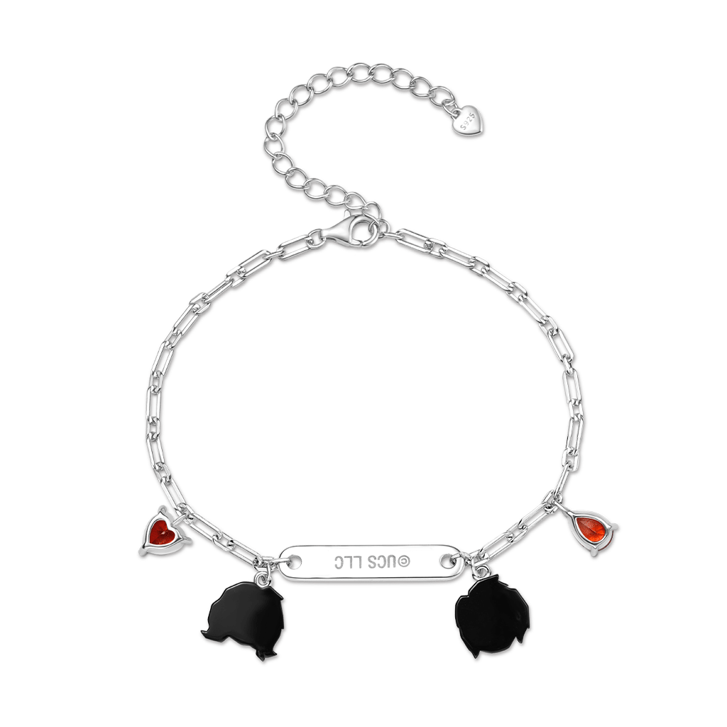 Dark Love Chain Bracelet image number 1