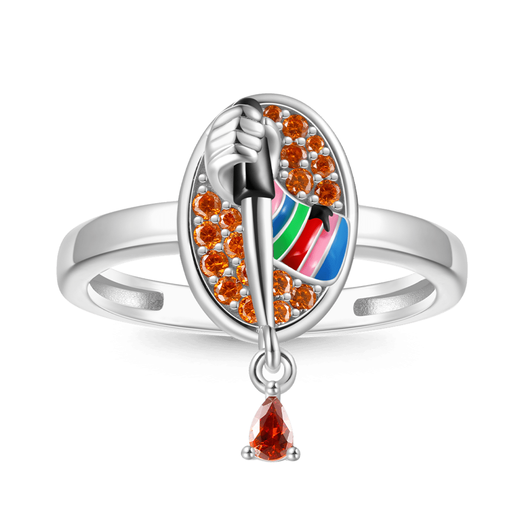 Bloody Knife Signet Ring image number 0