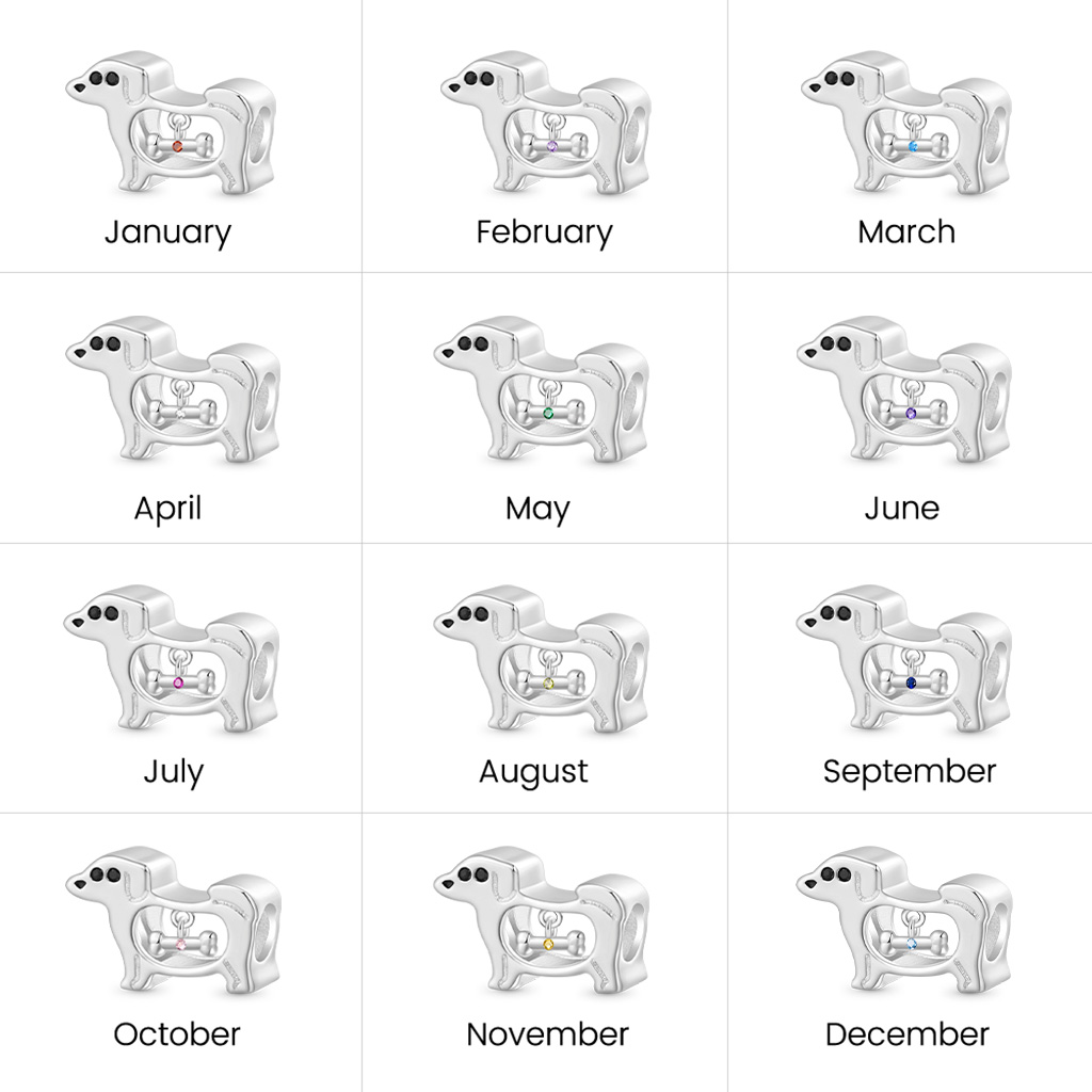 Hollow Puppy Bone Charm image number 6