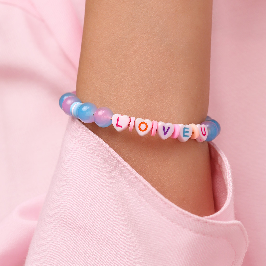 Letter DIY Beaded Bracelet image number 5