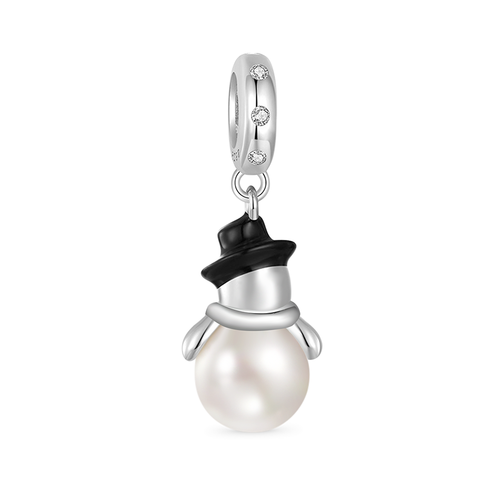 Christmas Mr.Snowman Pendant image number 1