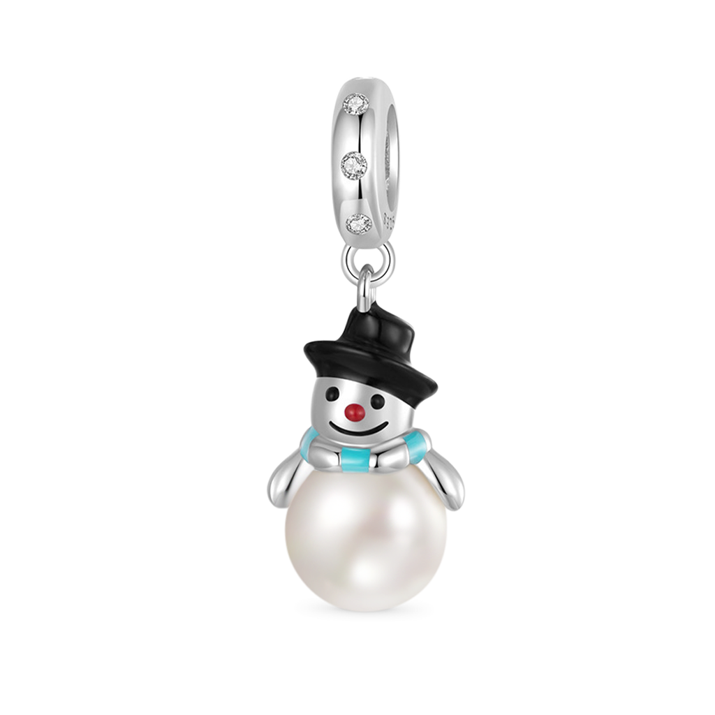 Christmas Mr.Snowman Pendant image number 0