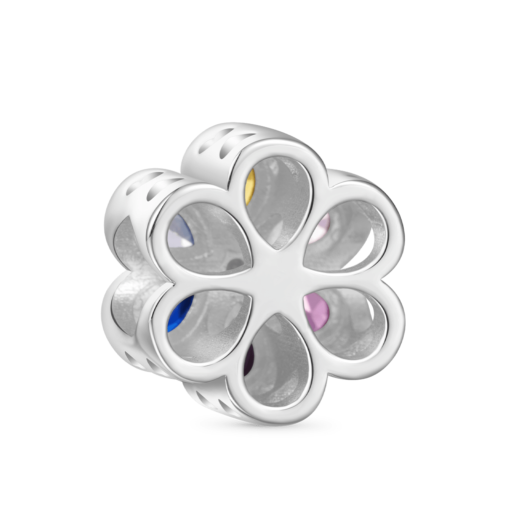 Rainbow Daisy Charm image number 1