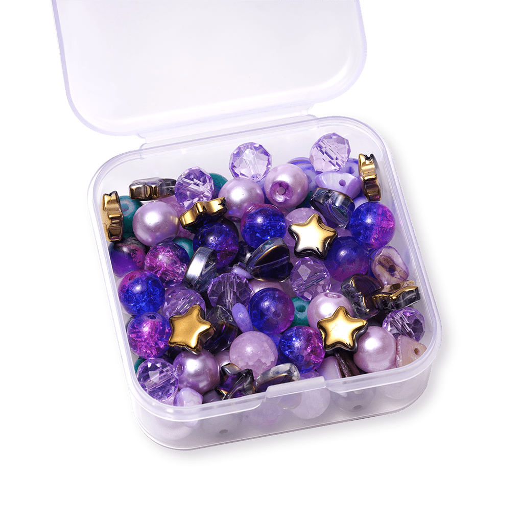 Purple DIY Beaded Bracelet image number 2