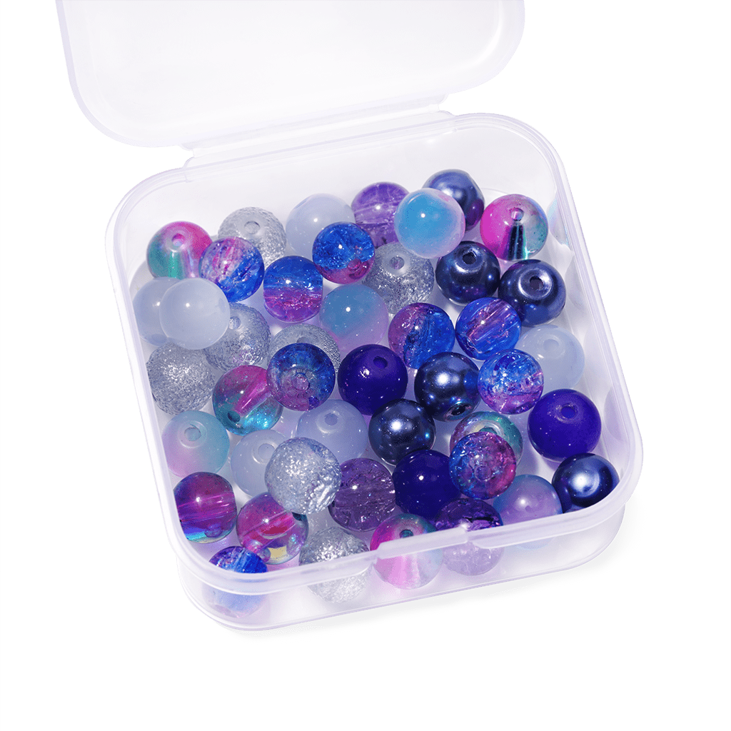 Blue Galaxy Beaded Bracelet image number 2