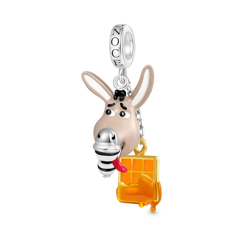 Shrek Donkey Waffles Pendant image number 0