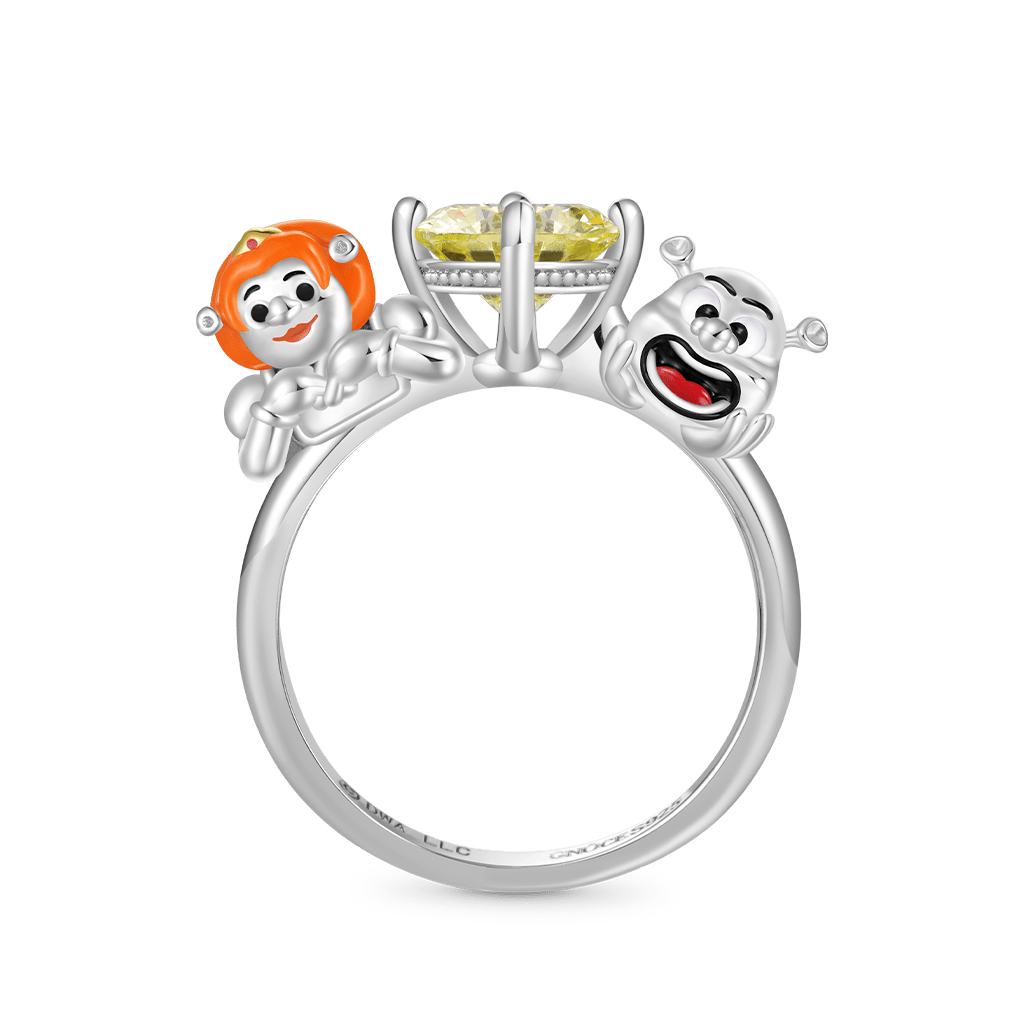 Shrek and Fiona Diamond Ring image number 0