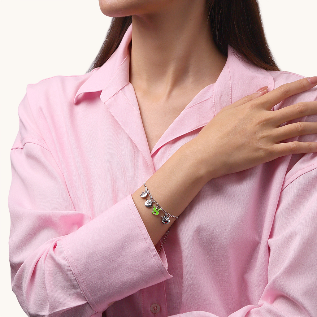 Shrek Quirky Expression Bracelet image number 3