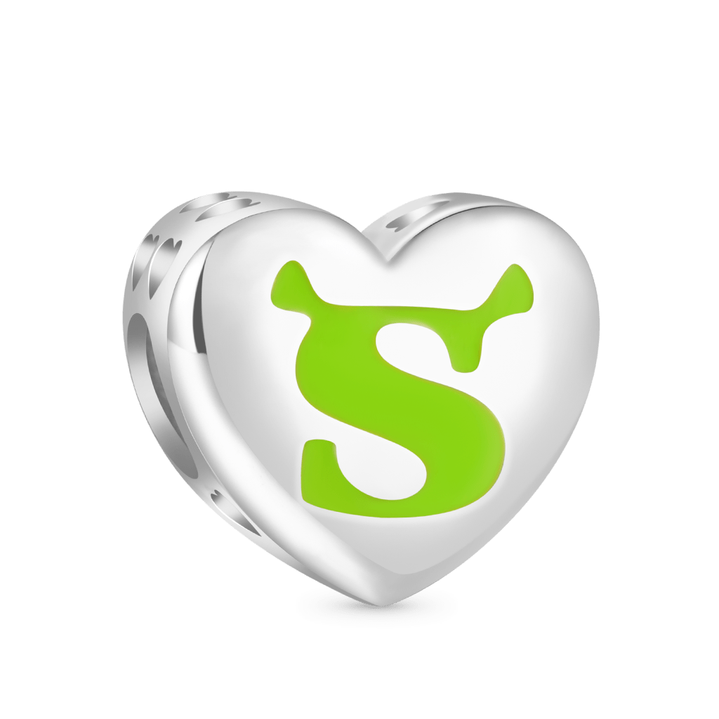 Shrek & Fiona Heart Charm image number 1