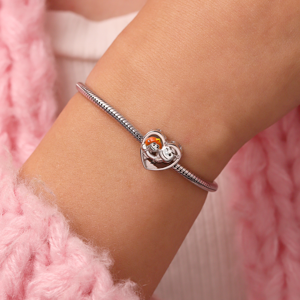 Shrek & Fiona Heart Charm image number 4