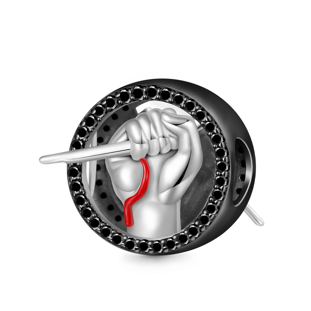 Blood Hand Double-Sided Charm image number 0