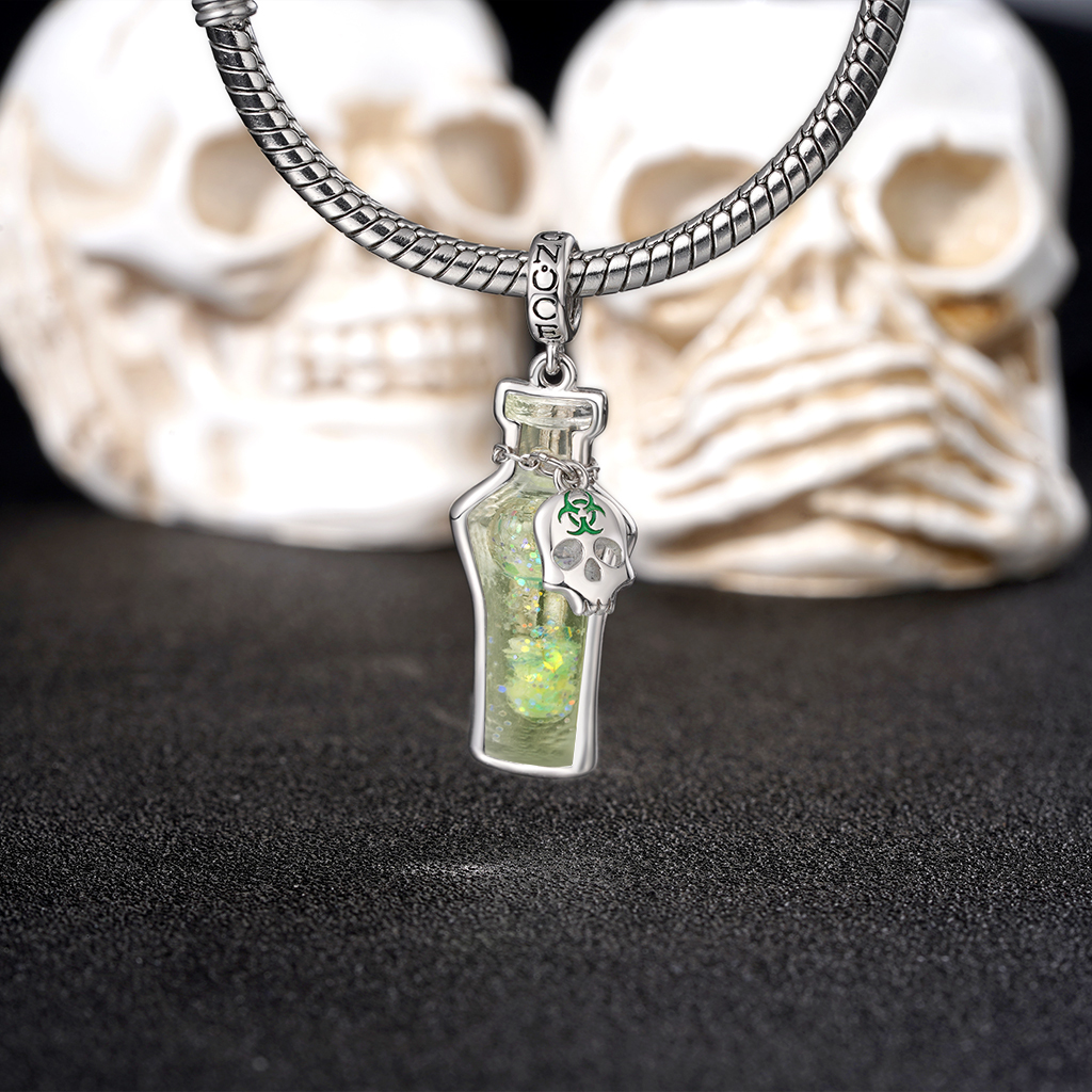 Halloween Poison Bottle Pendant image number 3