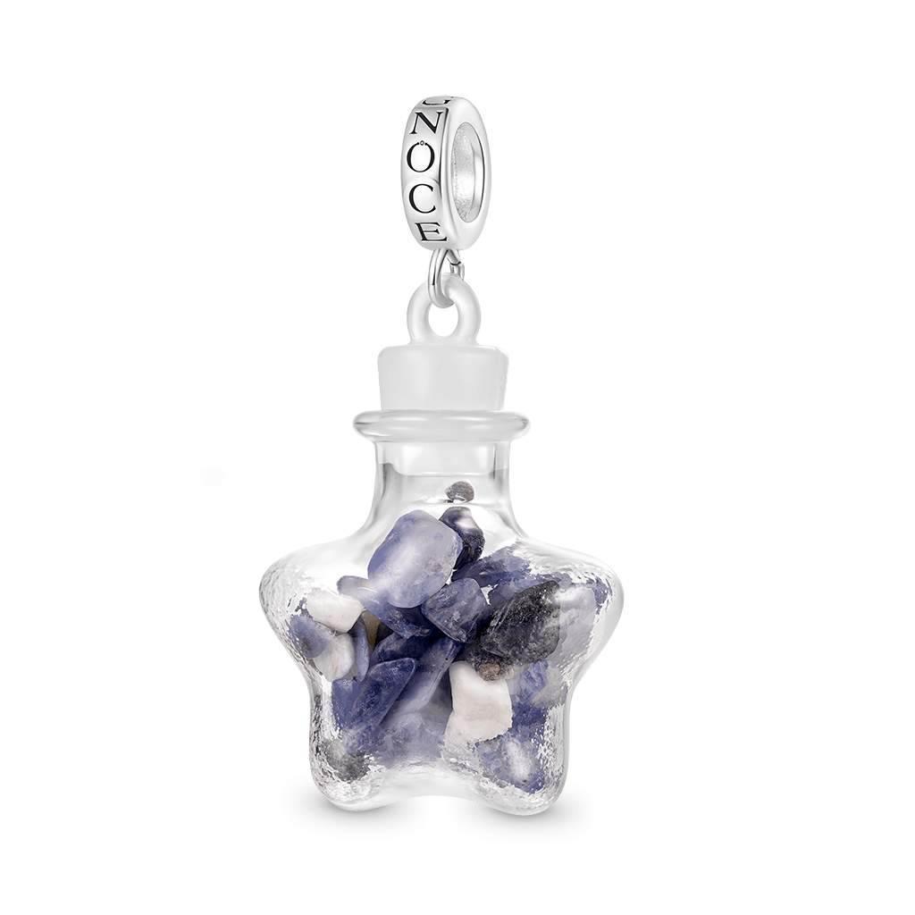 Kyanite Star Bottle Pendant image number 0