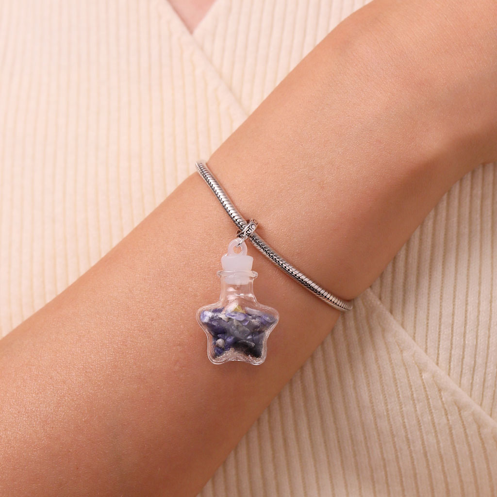 Kyanite Star Bottle Pendant image number 5