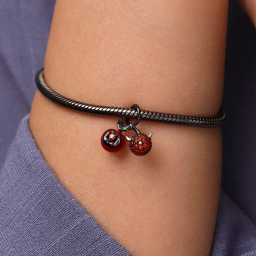 Halloween Devil Cherry Charm image number 4