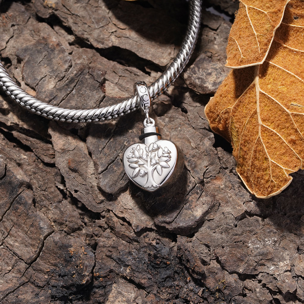 Tree of Life Memorial Urn Ashes Pendant image number 3