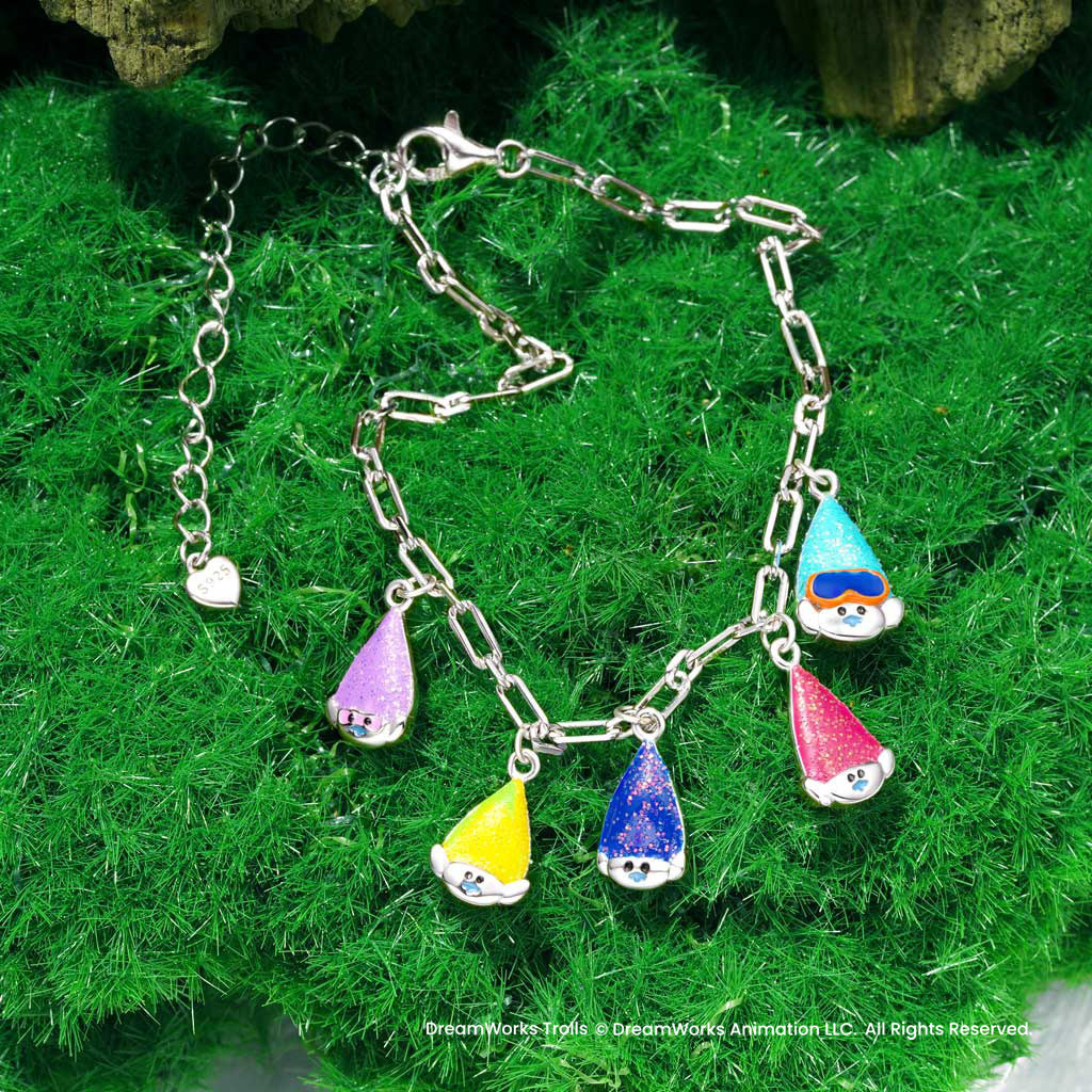 Trolls Figure Multicharm Bracelet image number 3