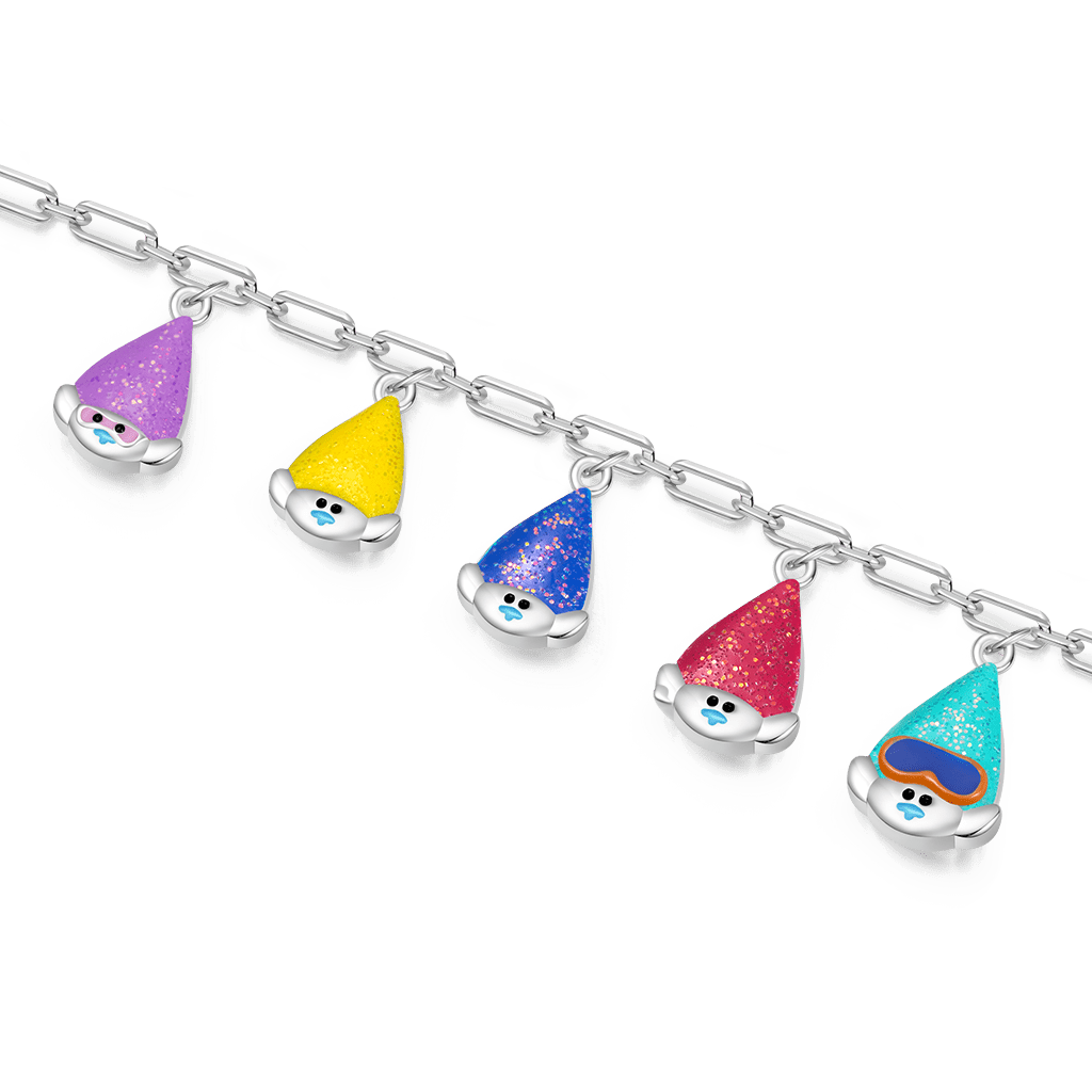 Trolls Figure Multicharm Bracelet image number 1