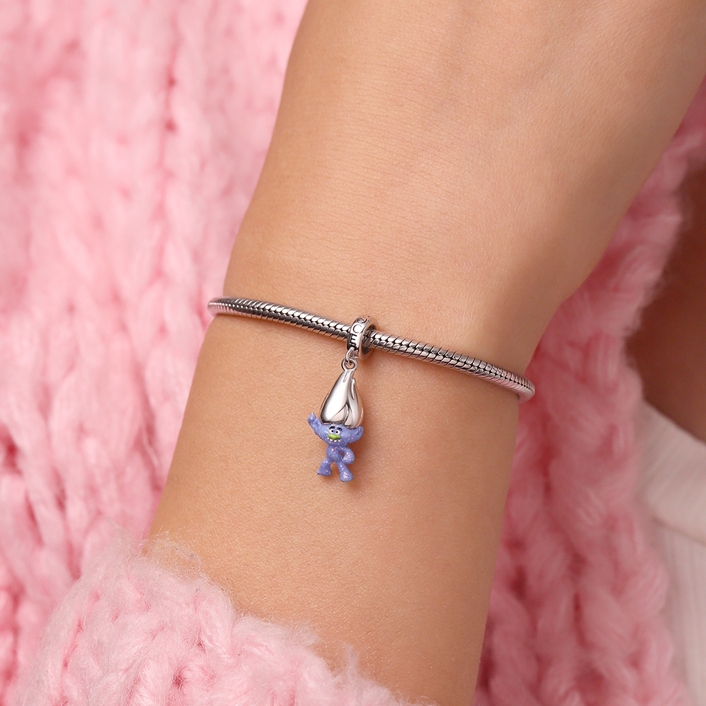 Trolls Guy Diamond Pendant image number 5