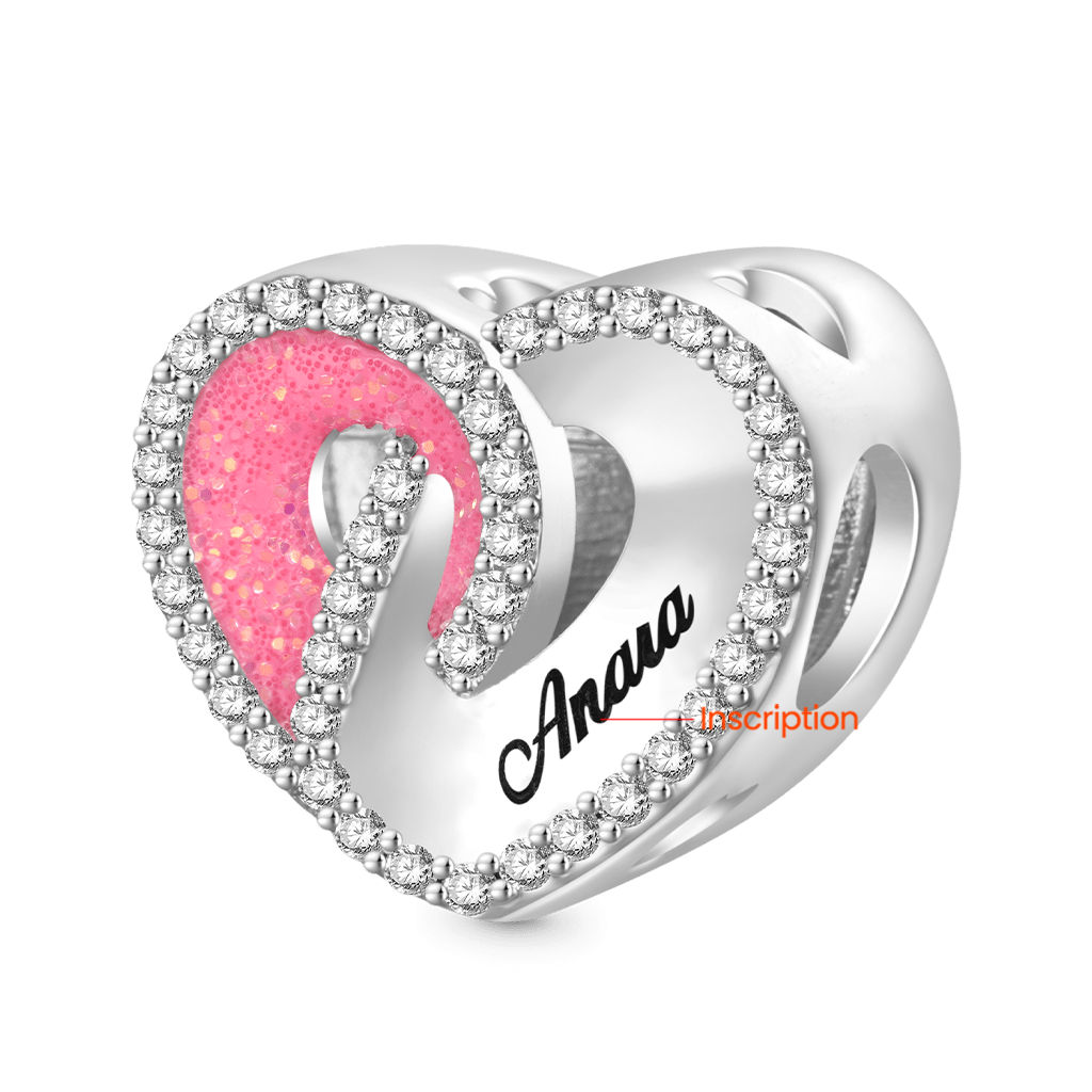 Mother's Day Heart Photo Charm image number 2