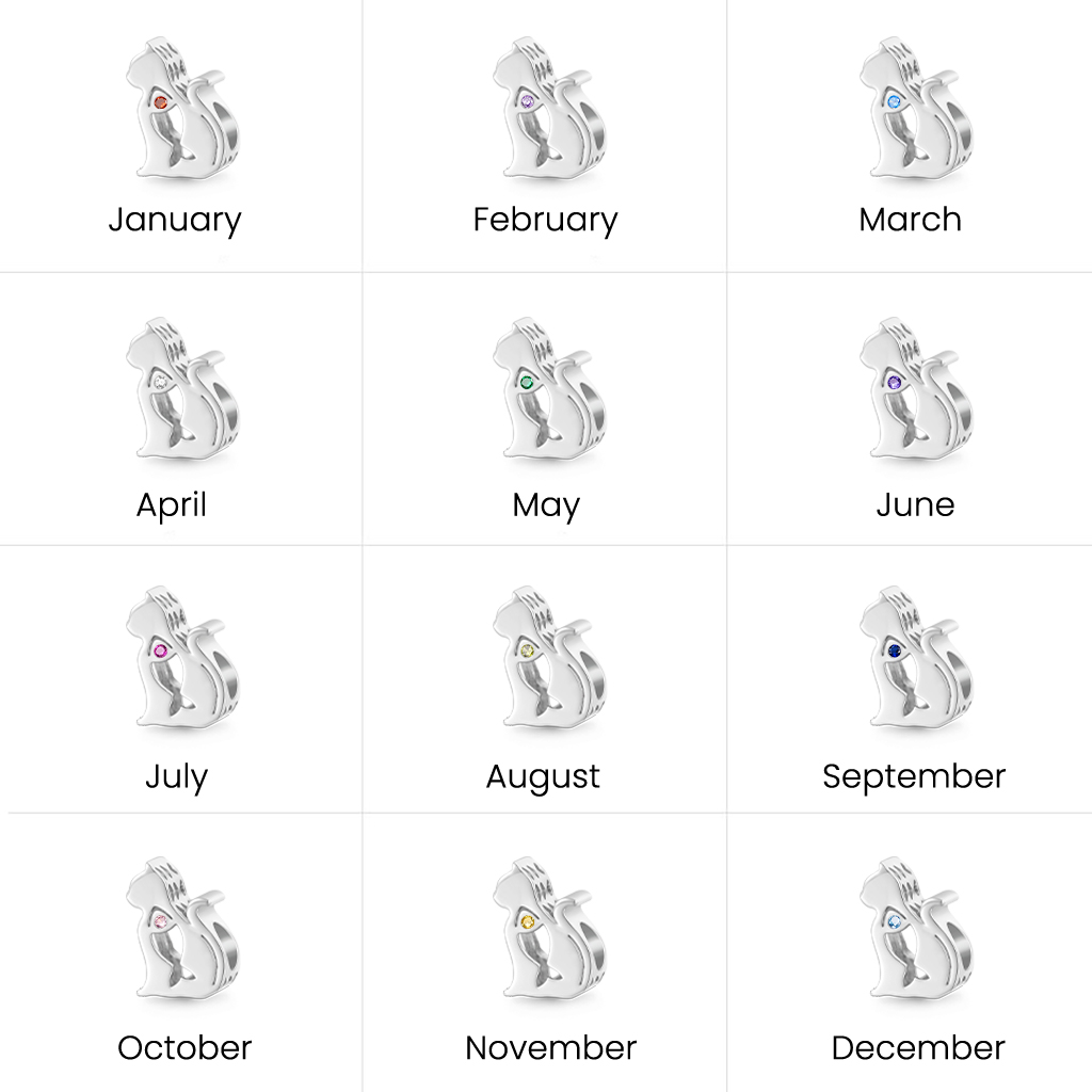 Cute Cat Silhouette Charm image number 6