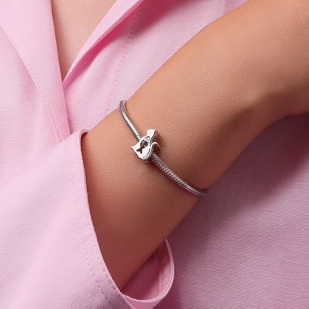 Cute Cat Silhouette Charm image number 5