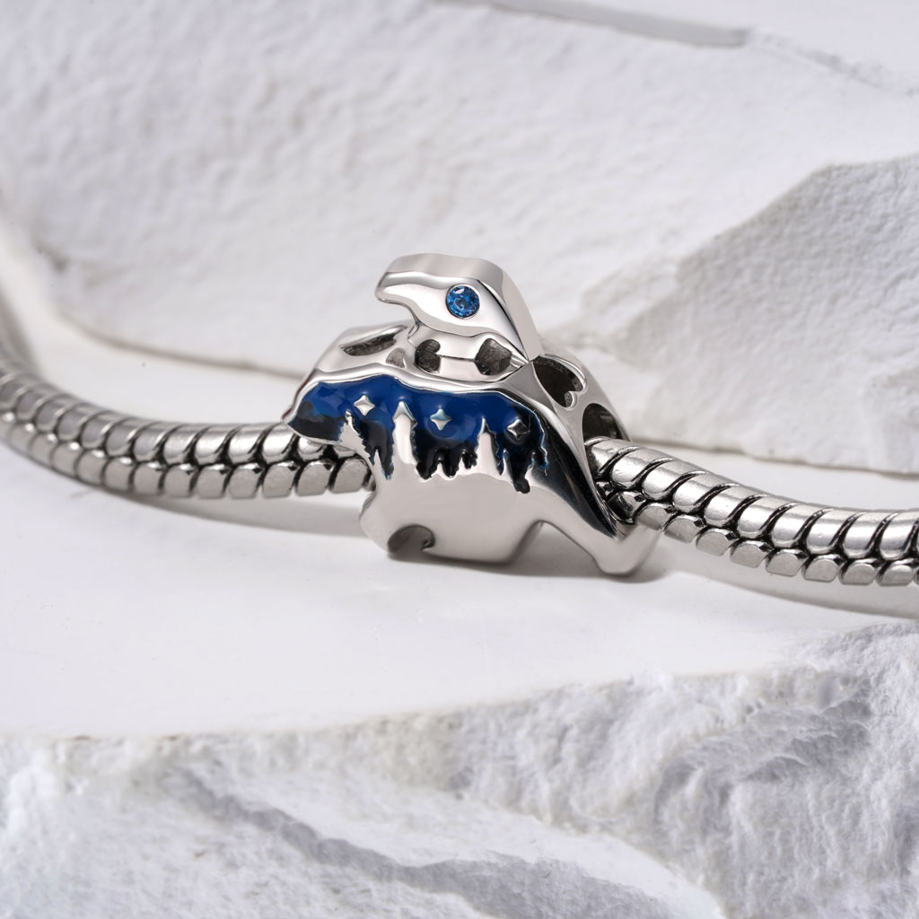 Parent-child Polar Bear Charm image number 2