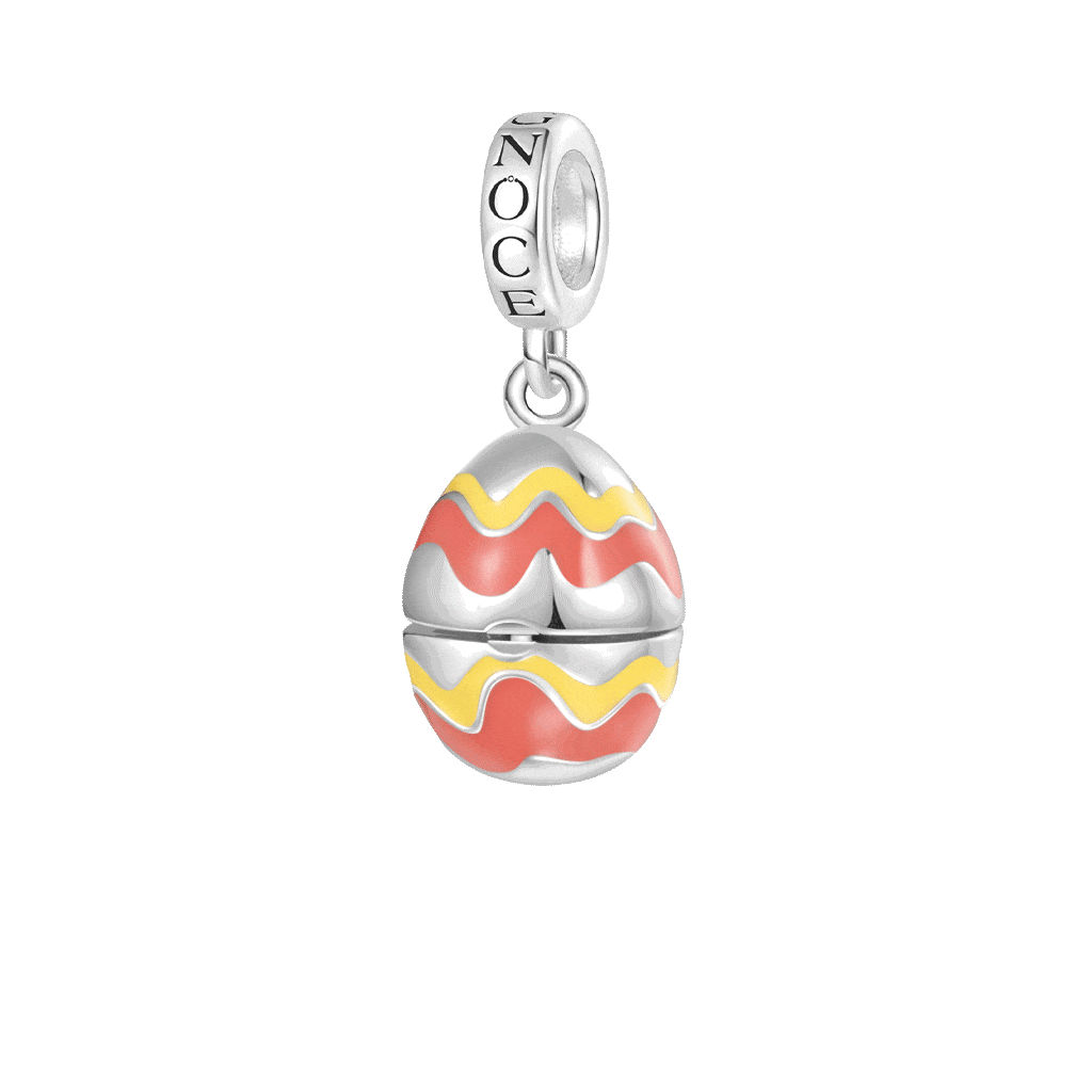 Easter Egg-Pocket Bear Pendant image number 0