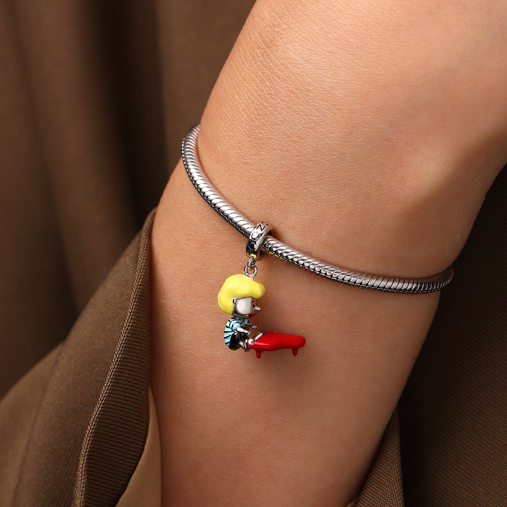 Peanuts Schroeder Piano Pendant image number 6