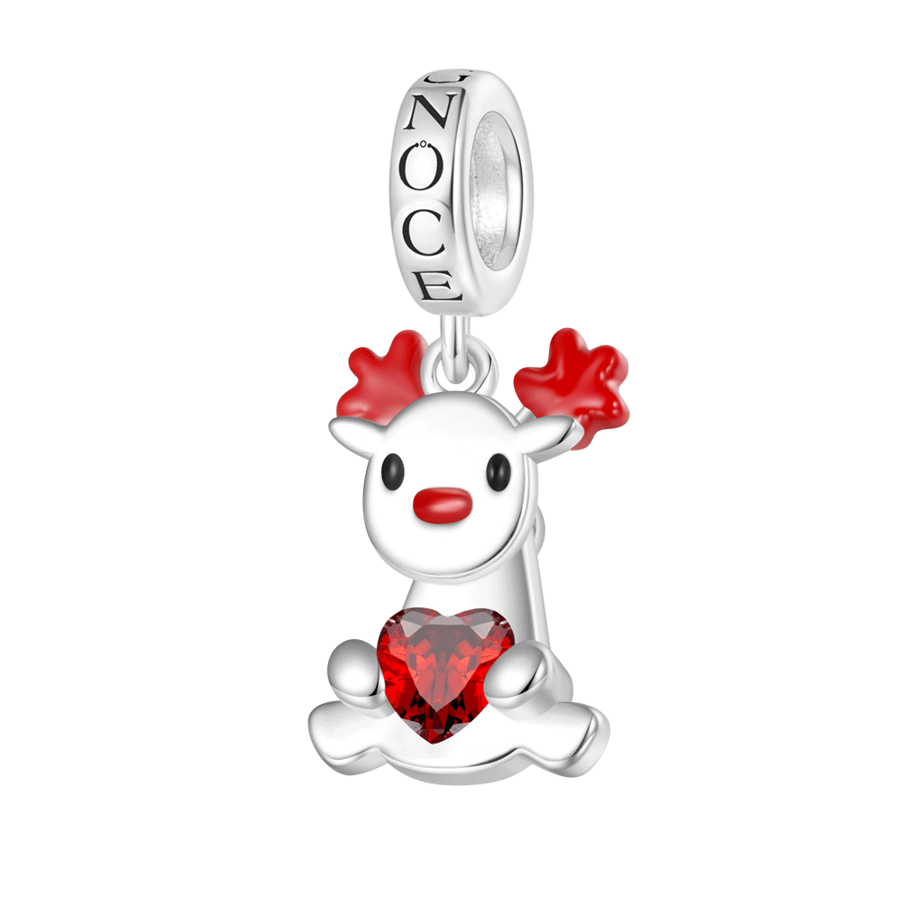 Christmas Elk Rotating Body Pendant image number 0