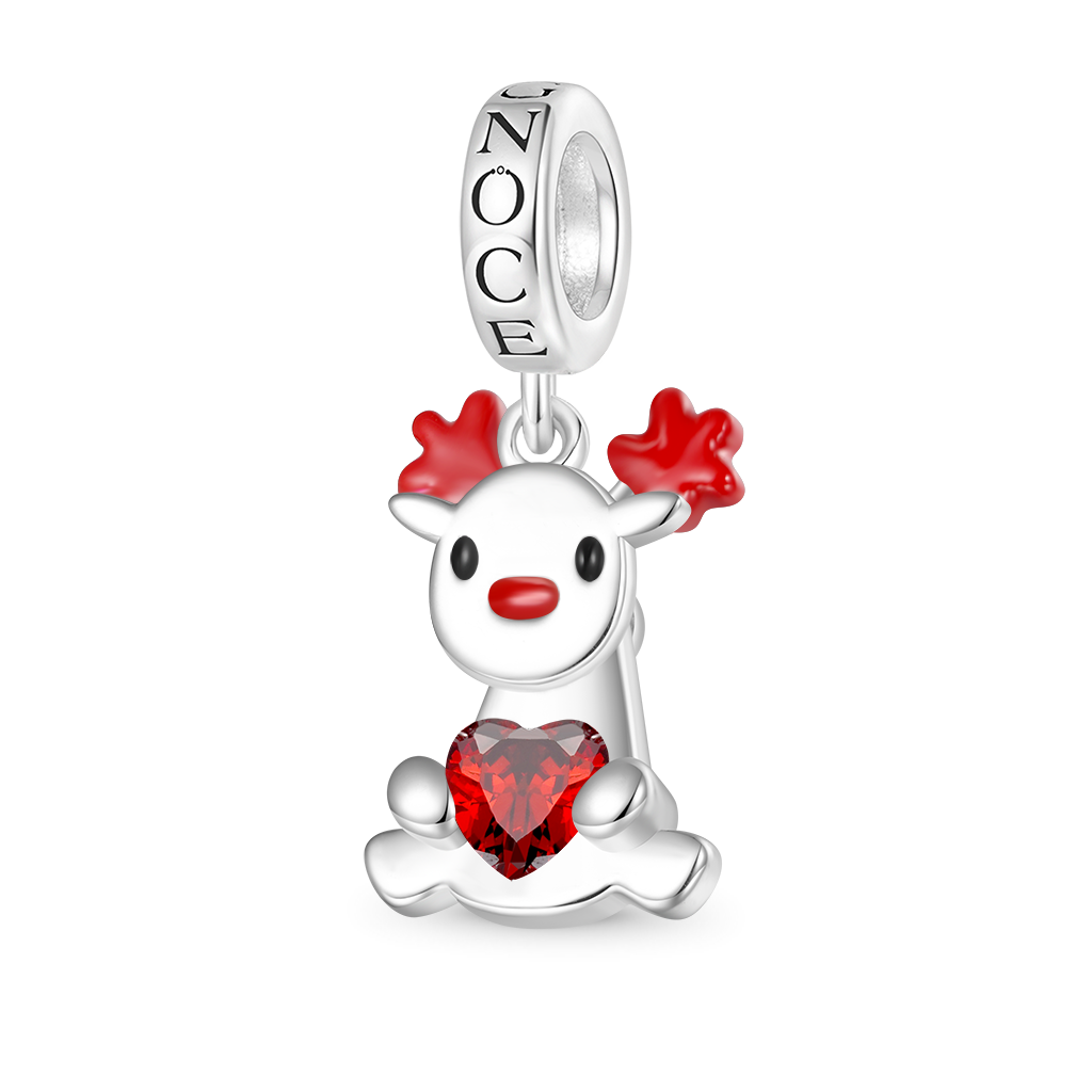 Christmas Elk Rotating Body Pendant image number 1